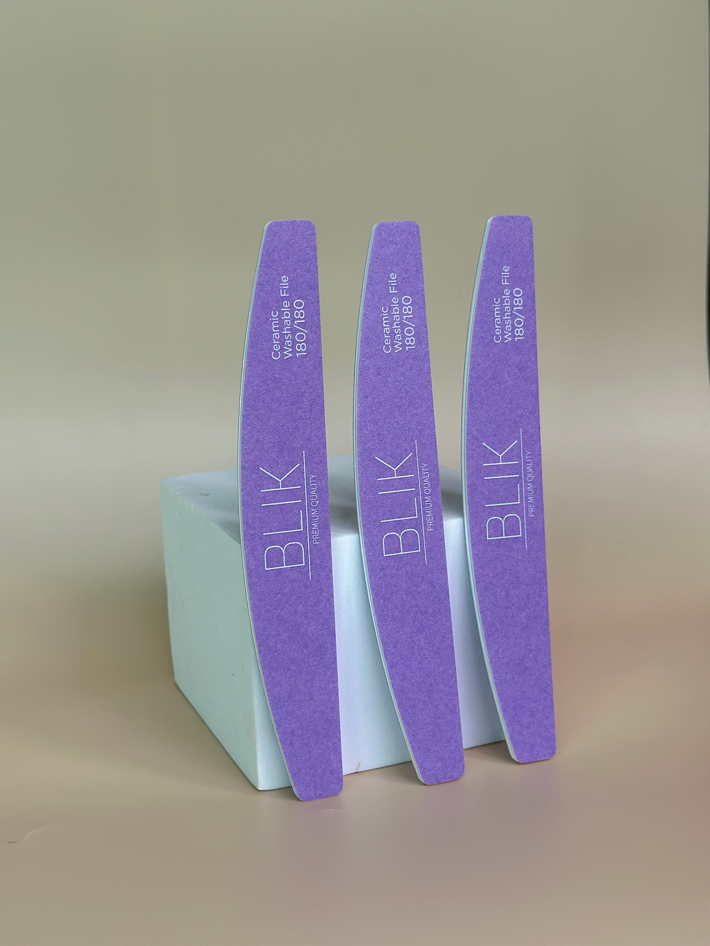 Lima Profesionales BLIK Ceramica – Calidad Premium Hecha en Japón PAQUETE DE 10 PIEZAS